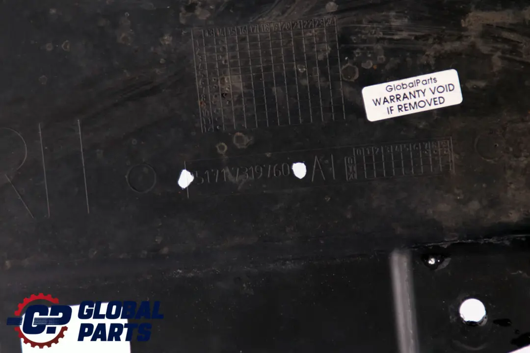 Cubre Paso de Rueda Delantero Derecho para Mini Cooper F55 F56 con número de pieza 7319760 Mini Cooper F55 F56 Cubre Paso de Rueda Delantero Derecho - SKU 7319760 - Número de pieza 7319760