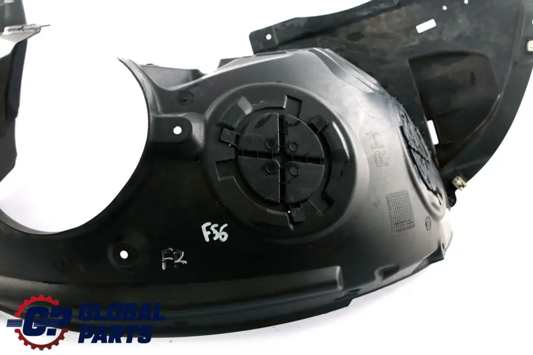 Cubre Paso de Rueda Delantero Derecho para Mini Cooper F55 F56 con número de pieza 7319760 Mini Cooper F55 F56 Cubre Paso de Rueda Delantero Derecho - SKU 7319760 - Número de pieza 7319760