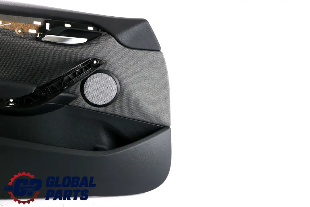 Front Left N/S Door Card Lining Trim Cloth Fabric Anthracite Silver to BMW X1 E84 with Part number 7320189 BMW X1 E84 Front Left N/S Door Card Lining Trim Cloth Fabric Anthracite Silver - SKU 7320189 - Part number 7320189