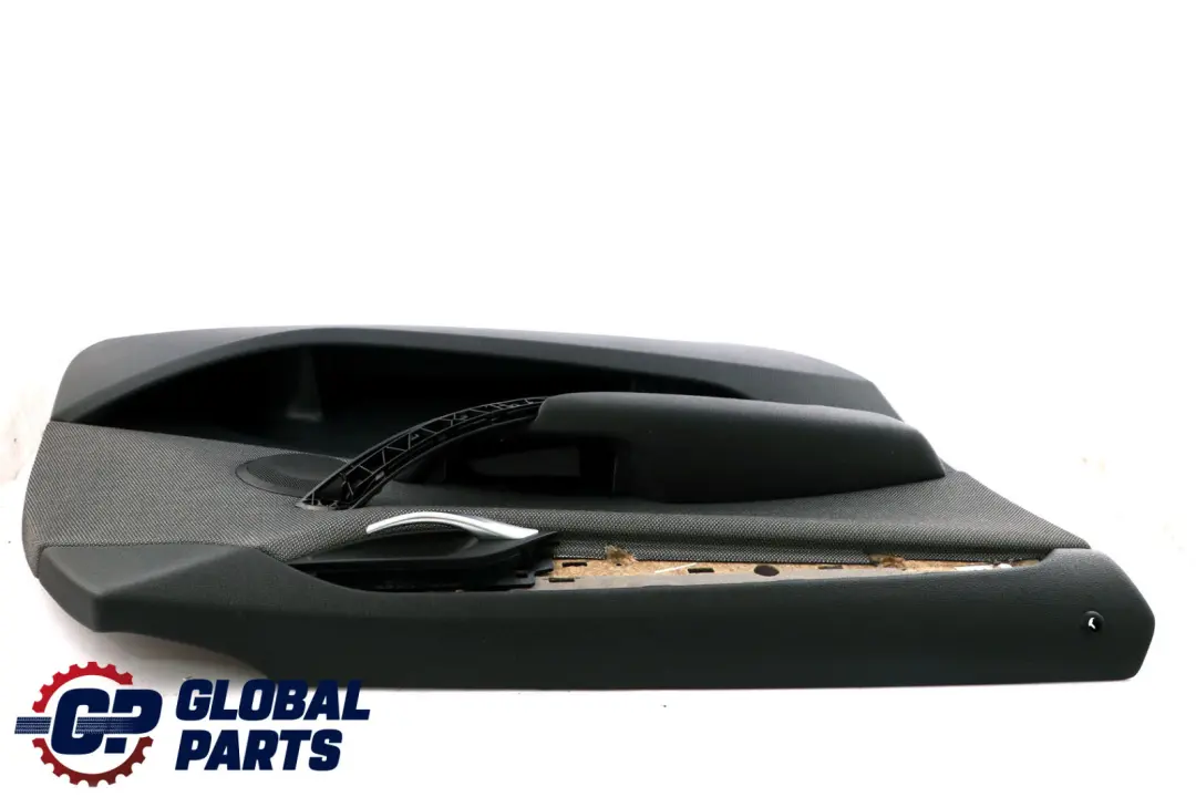 Front Left N/S Door Card Lining Trim Cloth Fabric Anthracite Silver to BMW X1 E84 with Part number 7320189 BMW X1 E84 Front Left N/S Door Card Lining Trim Cloth Fabric Anthracite Silver - SKU 7320189 - Part number 7320189