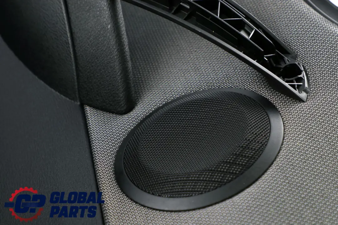 Panel puerta del. izq. tela antracita plata para BMW X1 E84 con número de pieza 7320189 BMW X1 E84 Panel puerta del. izq. tela antracita plata - SKU 7320189 - Número de pieza 7320189