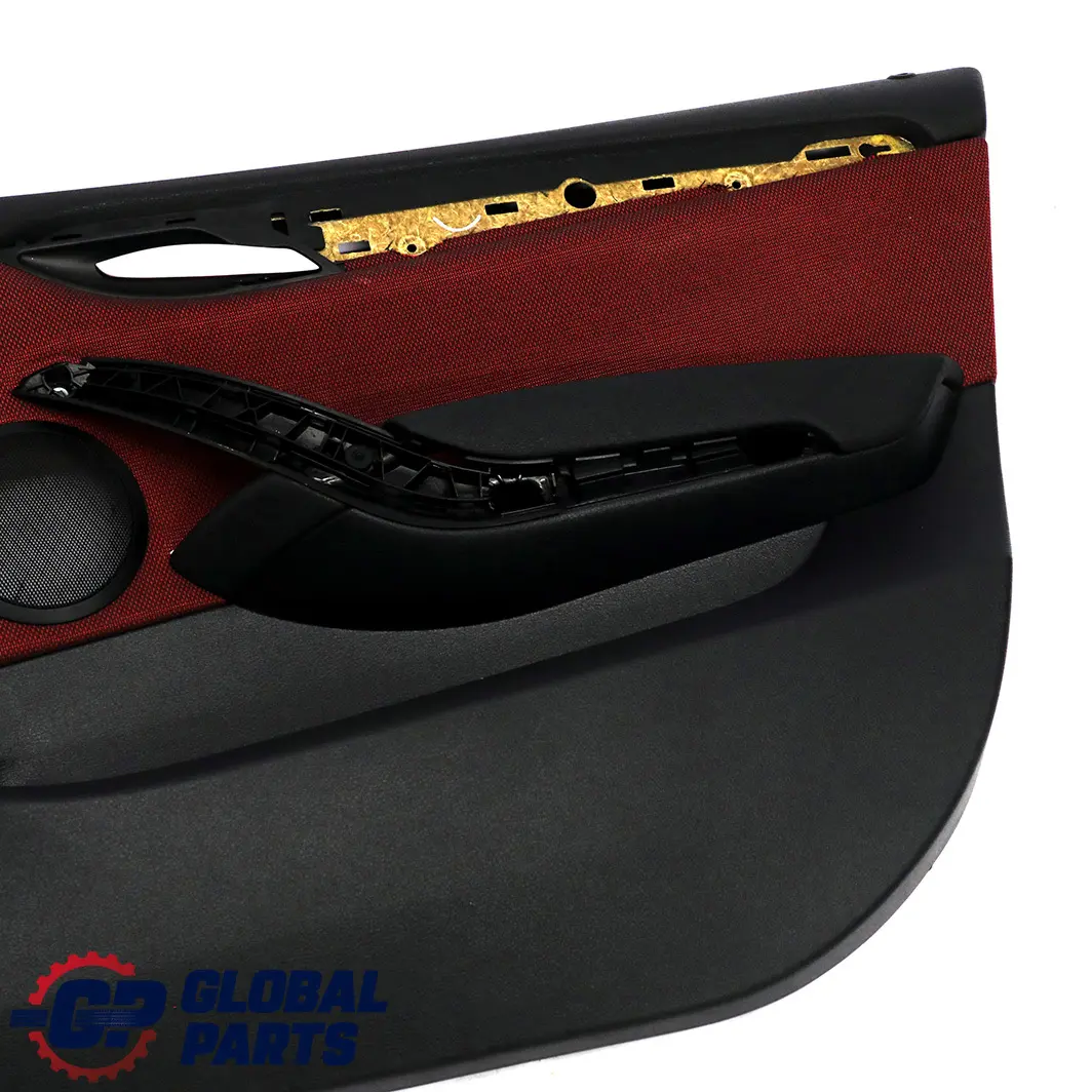 BMW X1 E84 Front Right O/S Door Card Lining Trim Fabric Cloth Vermilion Red - SKU 7320192 - Part number 7320192