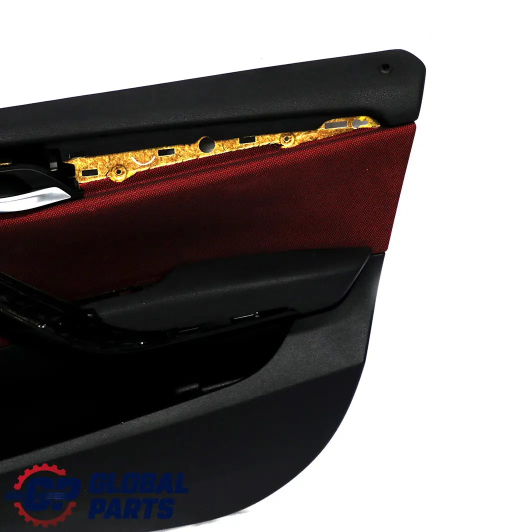 BMW X1 E84 Front Right O/S Door Card Lining Trim Fabric Cloth Vermilion Red - SKU 7320192 - Part number 7320192