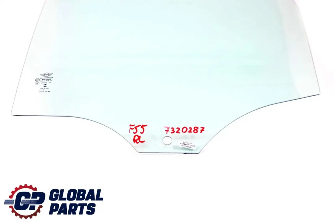 Szyba Boczna Drzwi Lewy Tył AS2 do Mini Cooper F55 o numerze 7320287 Mini Cooper F55 Szyba Boczna Drzwi Lewy Tył AS2 - SKU 7320287 - Numer Części 7320287