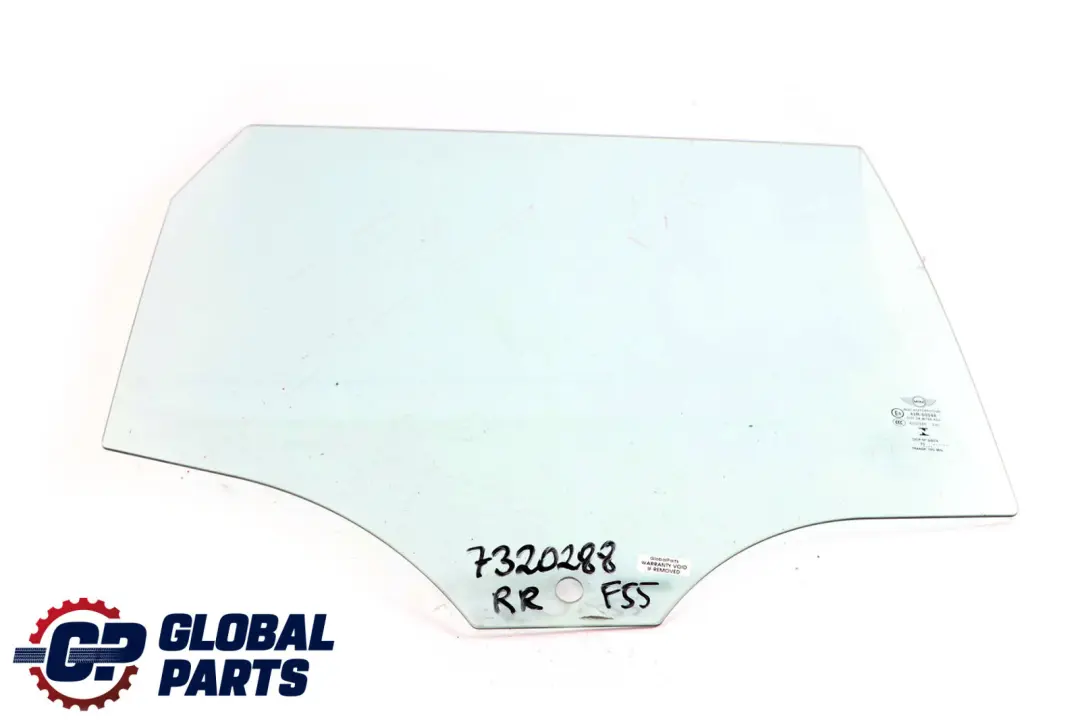 Hinten Rechts Fahrer Seite Tür Fenster Glas AS2 für Mini Cooper F55 mit Teilenummer 7320288 Mini Cooper F55 Hinten Rechts Fahrer Seite Tür Fenster Glas AS2 - SKU 7320288 - Teilenummer 7320288