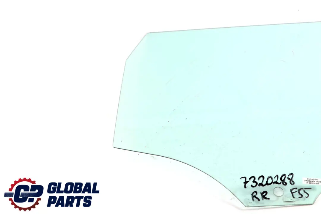 BMW Mini Cooper F55 Rear Right O/S Driver Side Door Window Glass AS2 - SKU 7320288 - Part number 7320288