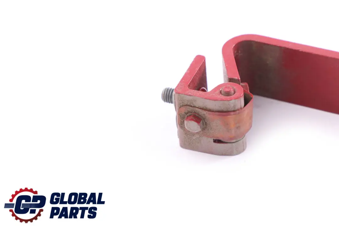 Bisagra Tapa Maletero Izquierda Rojo Metalizado 7302539 para Mini F55 F56 con número de pieza 7320547 Mini F55 F56 Bisagra Tapa Maletero Izquierda Rojo Metalizado 7302539 - SKU 7320547-BRM - Número de pieza 7320547