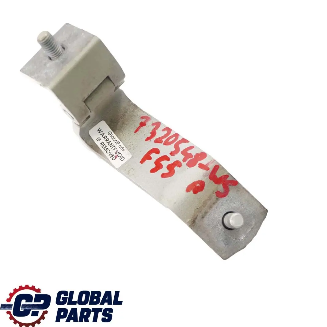 Boot Trunk Lid Hinge Rear Right White Silver A62 7302540 para MINI F55 F56 con número de pieza 7320548 MINI F55 F56 Boot Trunk Lid Hinge Rear Right White Silver A62 7302540 - SKU 7320548-WS - Número de pieza 7320548