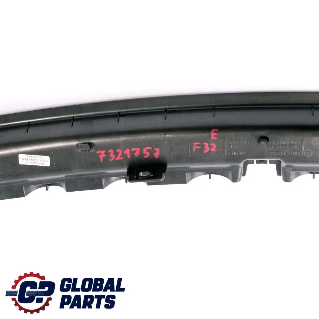 BMW F32 F82 M4 Ripiano posteriore dei pacchi Striscia di copertura - SKU 7321757 - Numero di parte 7276919