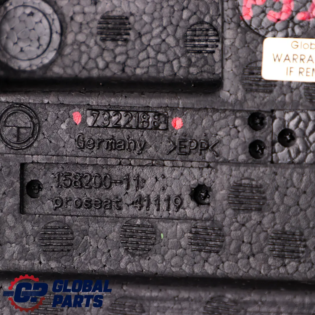 Inserto Maletero Piso para BMW F33 Convertible con número de pieza 7322188 BMW F33 Convertible Inserto Maletero Piso - SKU 7322188 - Número de pieza 7322188