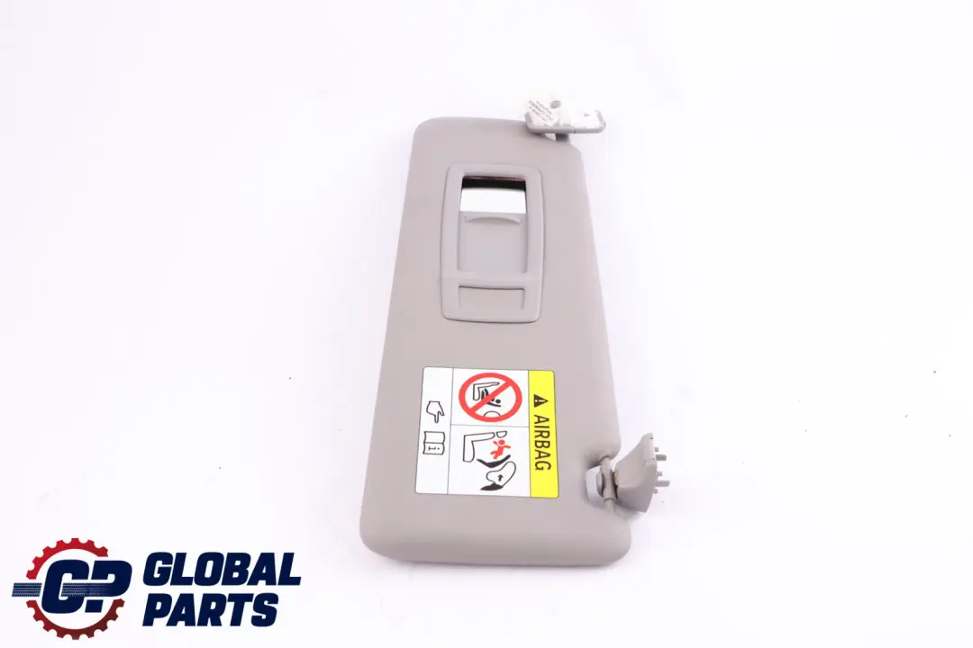 BMW F30 F31 Osłona Przeciwsłoneczna Lusterko Everest Szary Skóra Lewa - SKU 7322291 - Numer Części 7322291