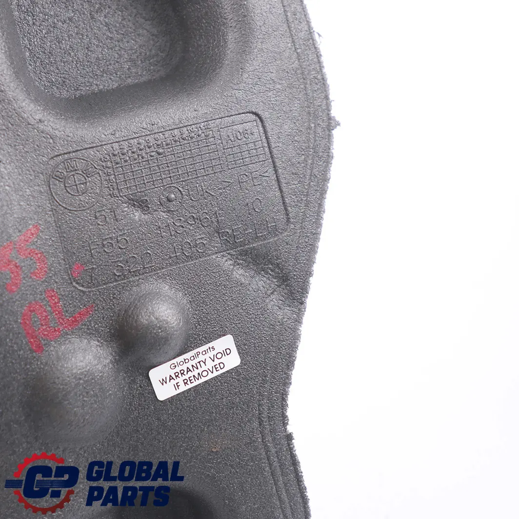 Mini Cooper F55 Schallisolierung Tür Hinten Links - SKU 7322405 - Teilenummer 7322405