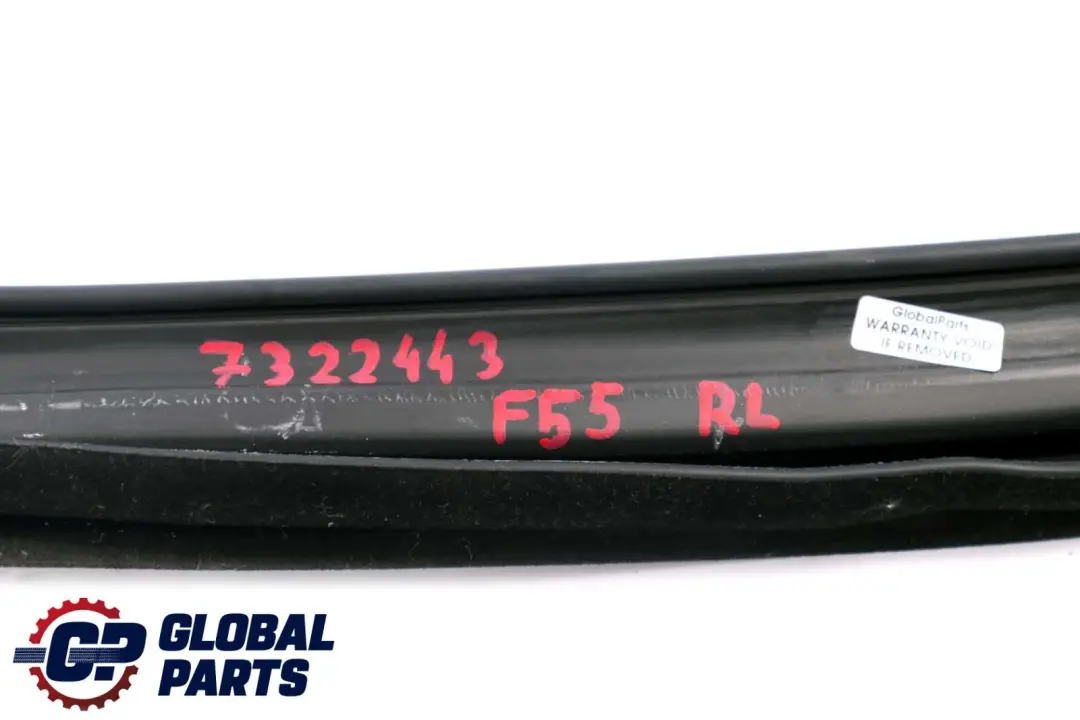 Guida Finestrino Porta Posteriore Sinistra per Mini Cooper One F55 con numero di parte 7322443 Mini Cooper One F55 Guida Finestrino Porta Posteriore Sinistra - SKU 7322443 - Numero di parte 7322443