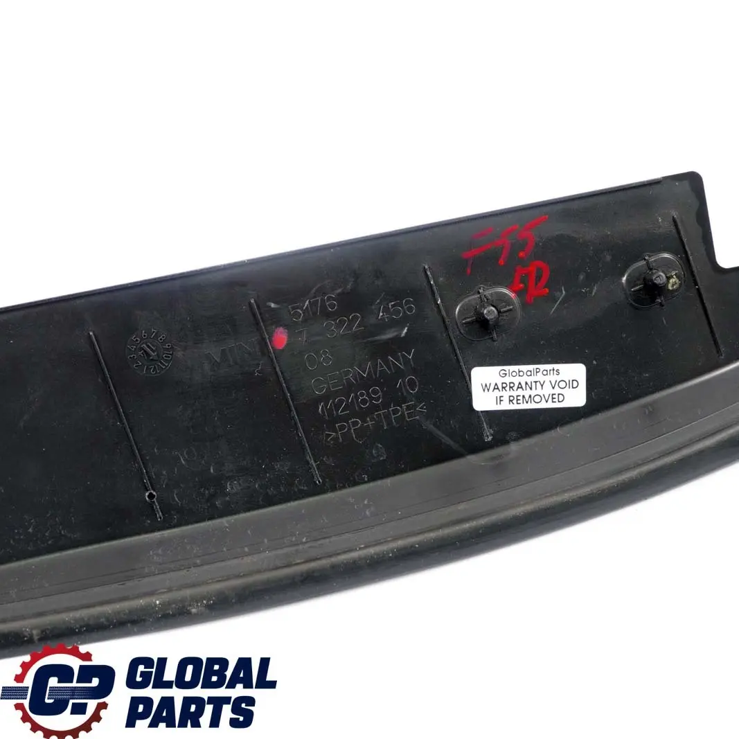 Mini Cooper One F55 Abdichtung A-Säule Rechts - SKU 7322456 - Teilenummer 7322456