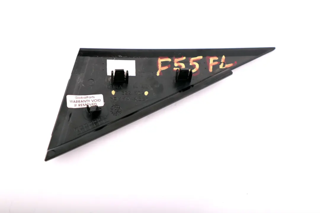 Mini F55 Front Left Corner Trim Door Cover N/S Glanzschwarz Black - SKU 7322509 - Part number 7322509