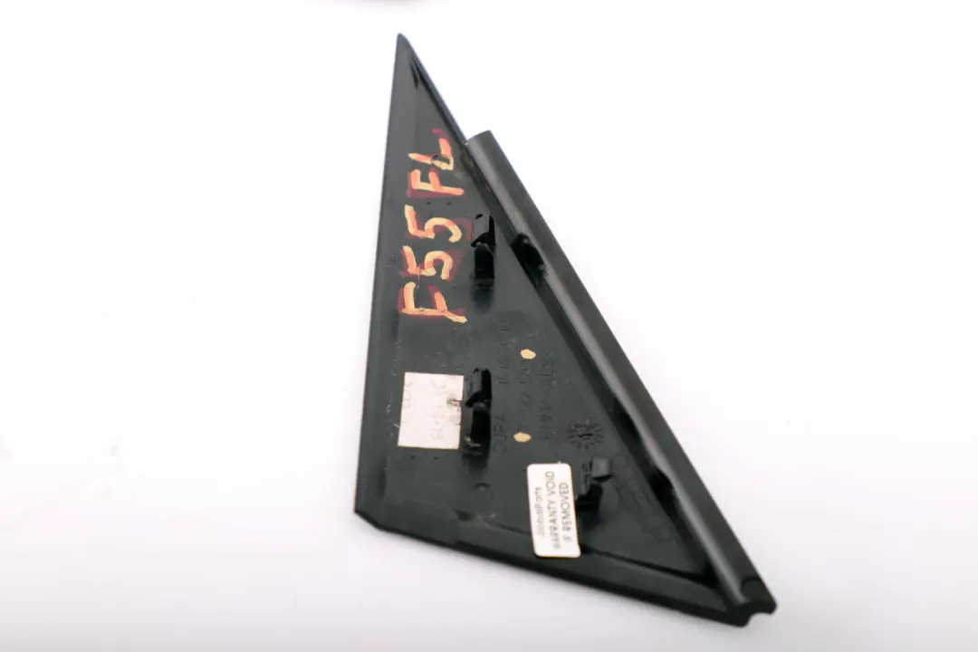 Mini F55 Front Left Corner Trim Door Cover N/S Glanzschwarz Black - SKU 7322509 - Part number 7322509