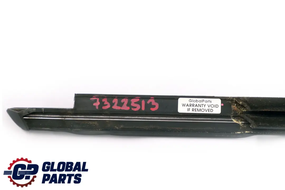 Mini Cooper F55 Front Left N/S Door Window Seal Trim Strip Channel Chrome - SKU 7322513 - Part number 7322513
