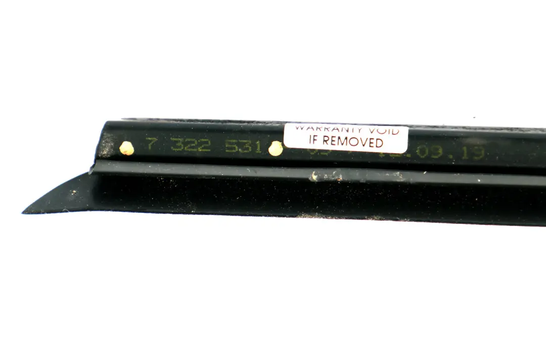 Mini F55 Rear Left Door N/S Inner Weatherstrip Trim - SKU 7322531 - Part number 7322531