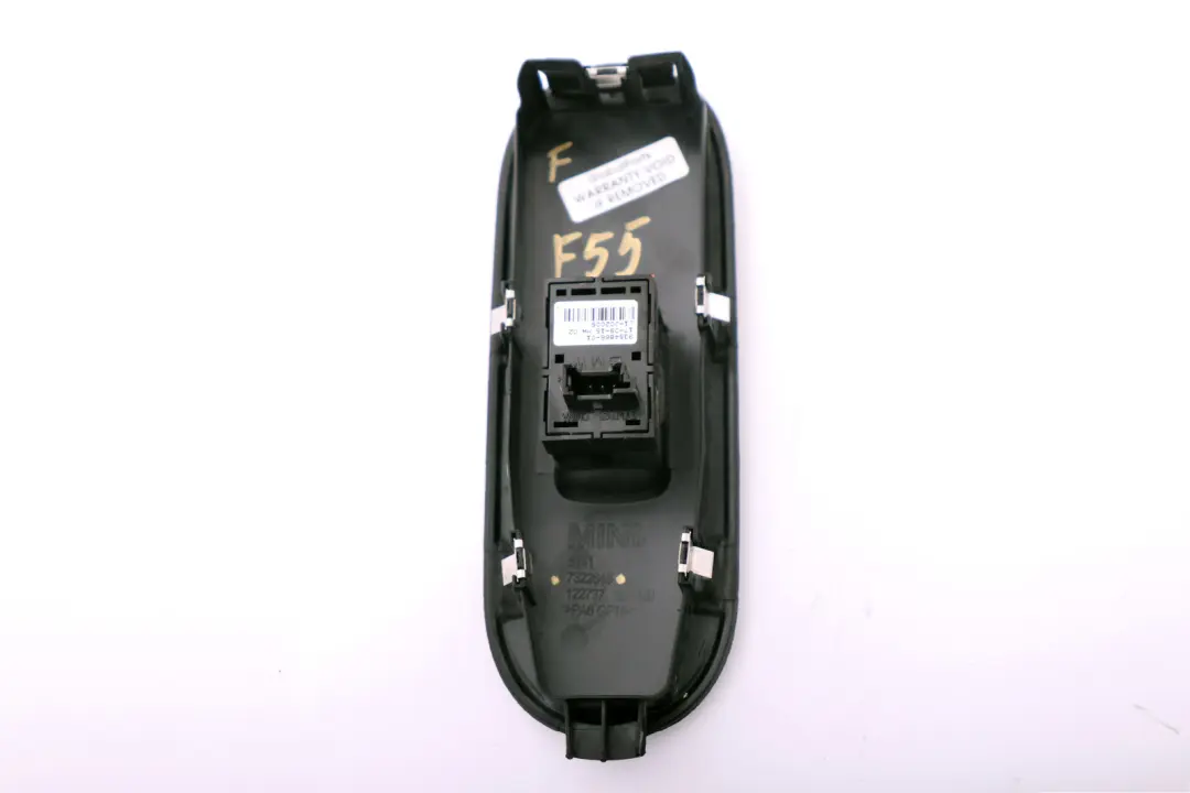 Mini Cooper F55 F57 Apertura Interruttore Alzacristalli Davanti Cromo 9354866 - SKU 7322645 - Numero di parte 7322645
