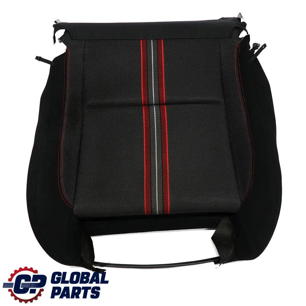 BMW E84 Delantero Izquierdo Derecho Funda Asiento Deportivo Tela Antracita Rojo