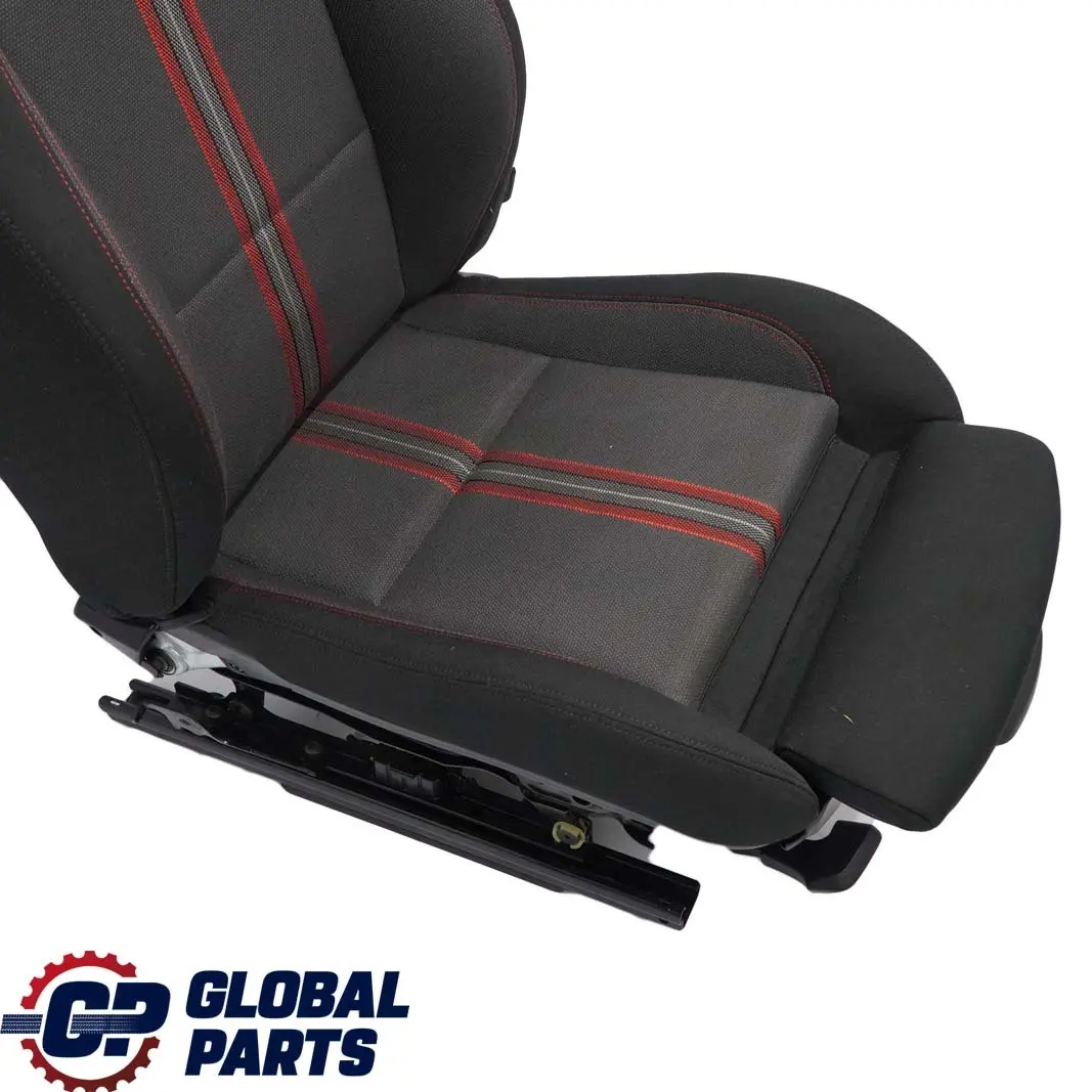 BMW X1 E84 Sport Front Left Seat Cloth Median Anthracite Red - SKU 7324179 - Part number 7324179