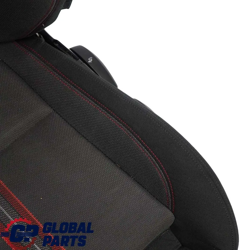 Front Left Seat Cloth Median Anthracite Red to BMW X1 E84 Sport with Part number 7324179 BMW X1 E84 Sport Front Left Seat Cloth Median Anthracite Red - SKU 7324179 - Part number 7324179