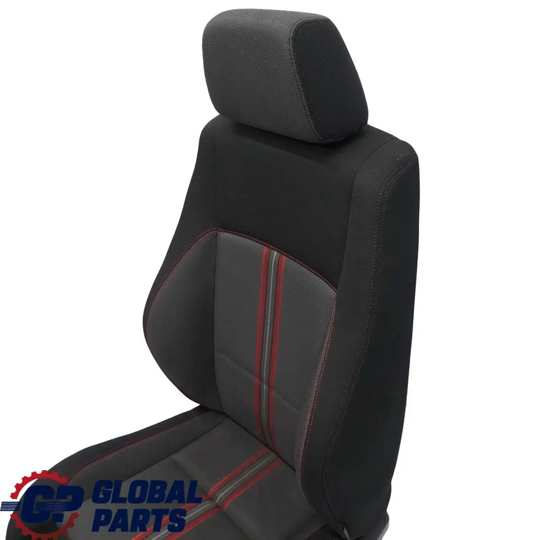 BMW X1 E84 Sport Front Left Seat Cloth Median Anthracite Red - SKU 7324179 - Part number 7324179