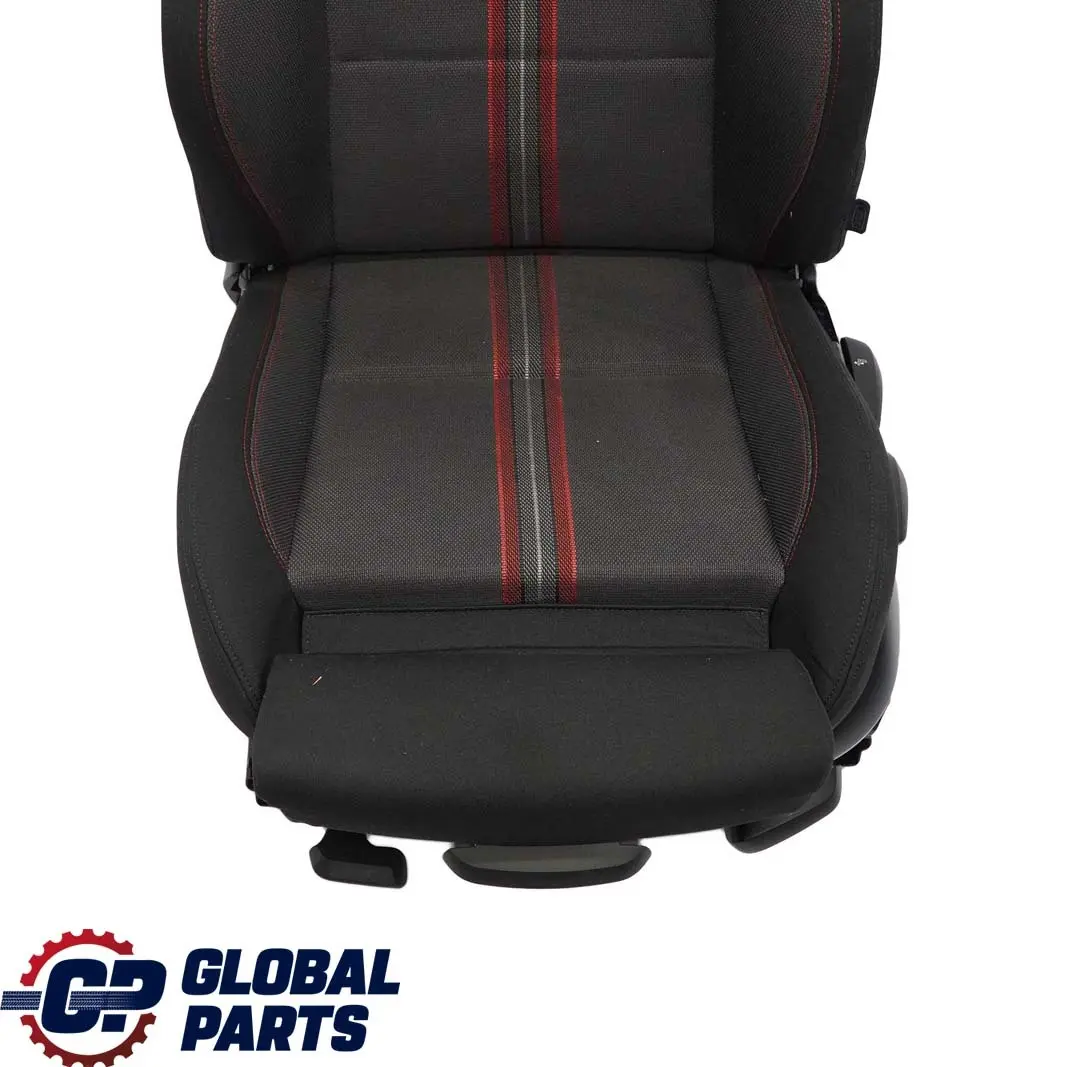 BMW X1 E84 Sport Front Left Seat Cloth Median Anthracite Red - SKU 7324179 - Part number 7324179
