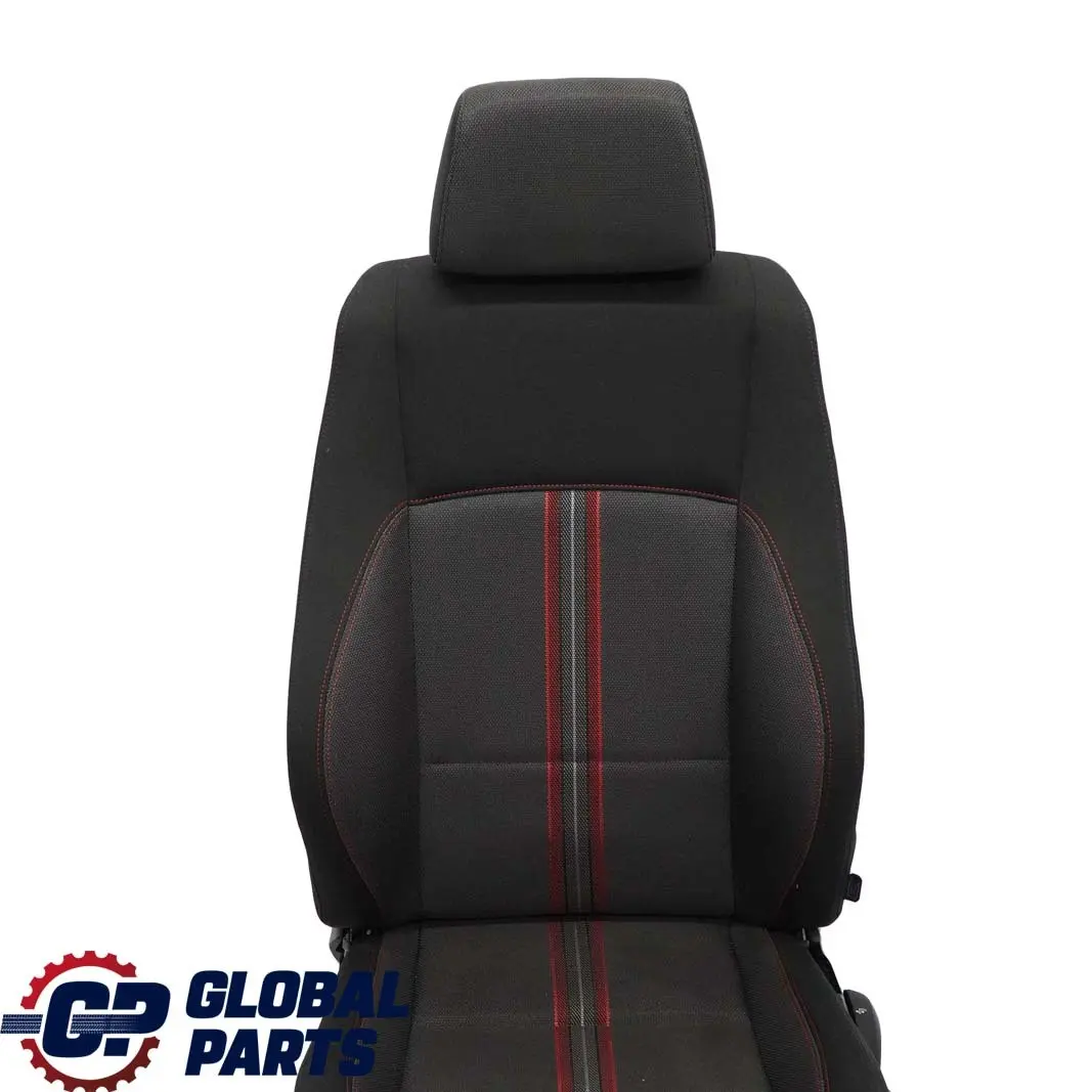 BMW X1 E84 Sport Front Left Seat Cloth Median Anthracite Red - SKU 7324179 - Part number 7324179