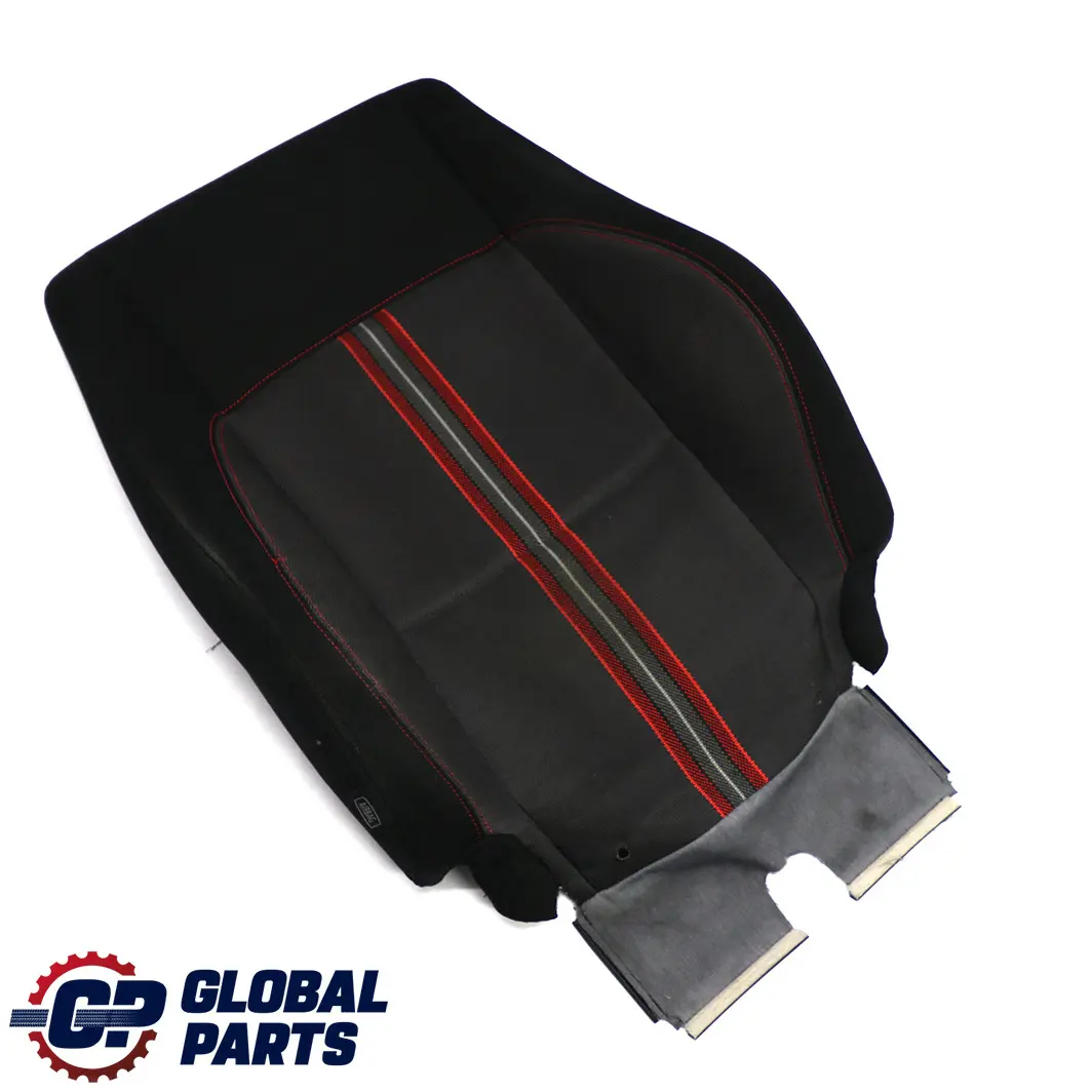 BMW X1 E84 Front Right O/S Sport Seat Backrest Cover Cloth Anthracite Red - SKU 7324180 - Part number 7324180
