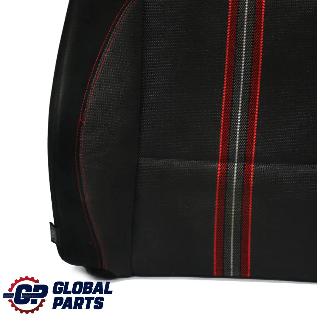Front Right O/S Sport Seat Backrest Cover Cloth Anthracite Red to BMW X1 E84 with Part number 7324180 BMW X1 E84 Front Right O/S Sport Seat Backrest Cover Cloth Anthracite Red - SKU 7324180 - Part number 7324180