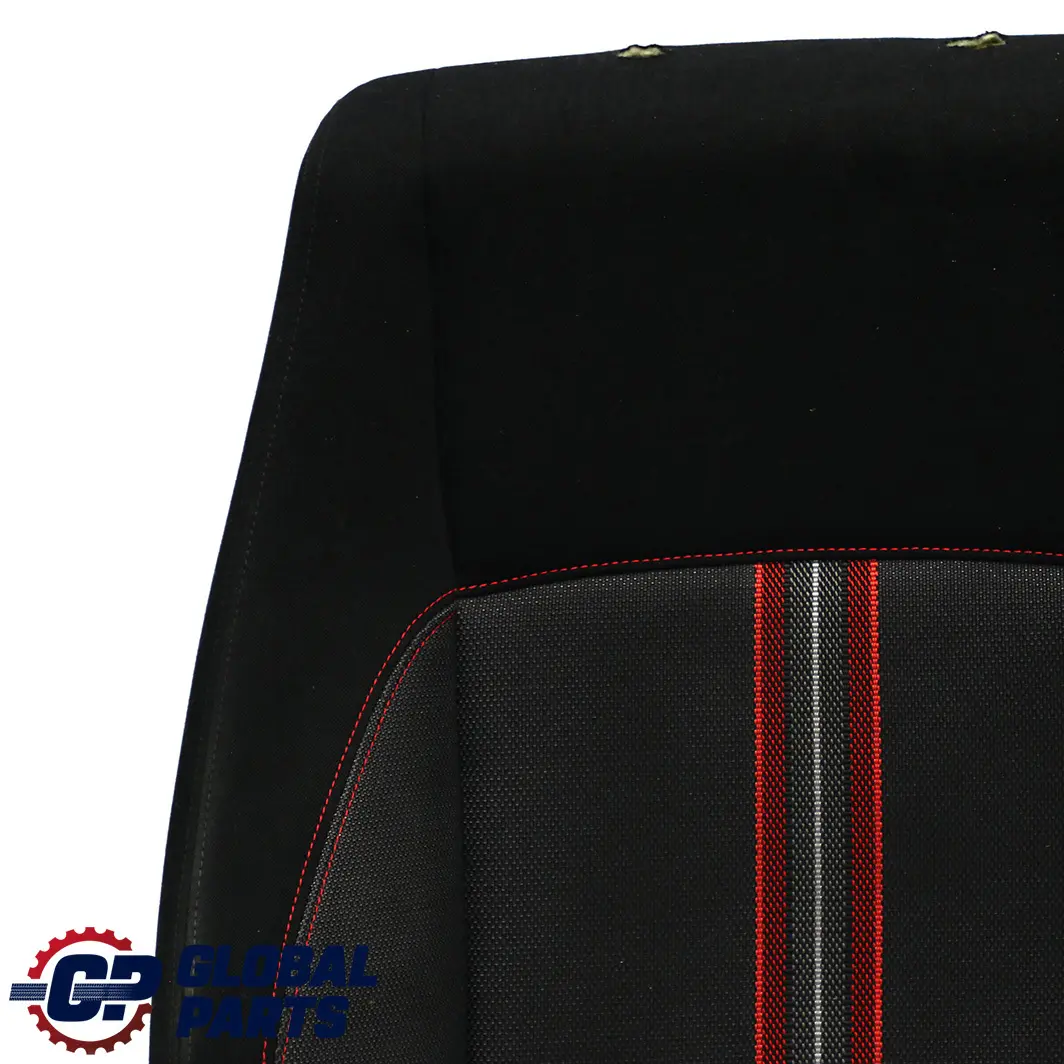 BMW X1 E84 Front Right O/S Sport Seat Backrest Cover Cloth Anthracite Red - SKU 7324180 - Part number 7324180