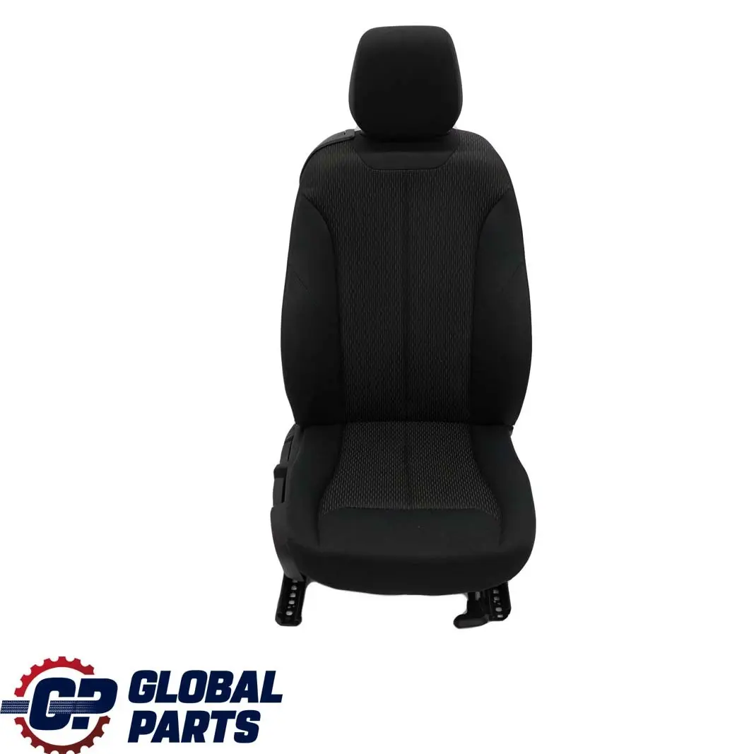 BMW F21 F22 F23 F32 Front Right O/S Seat Cloth Fabric Move / Anthracite Black - SKU 7324230 - Part number 7324230