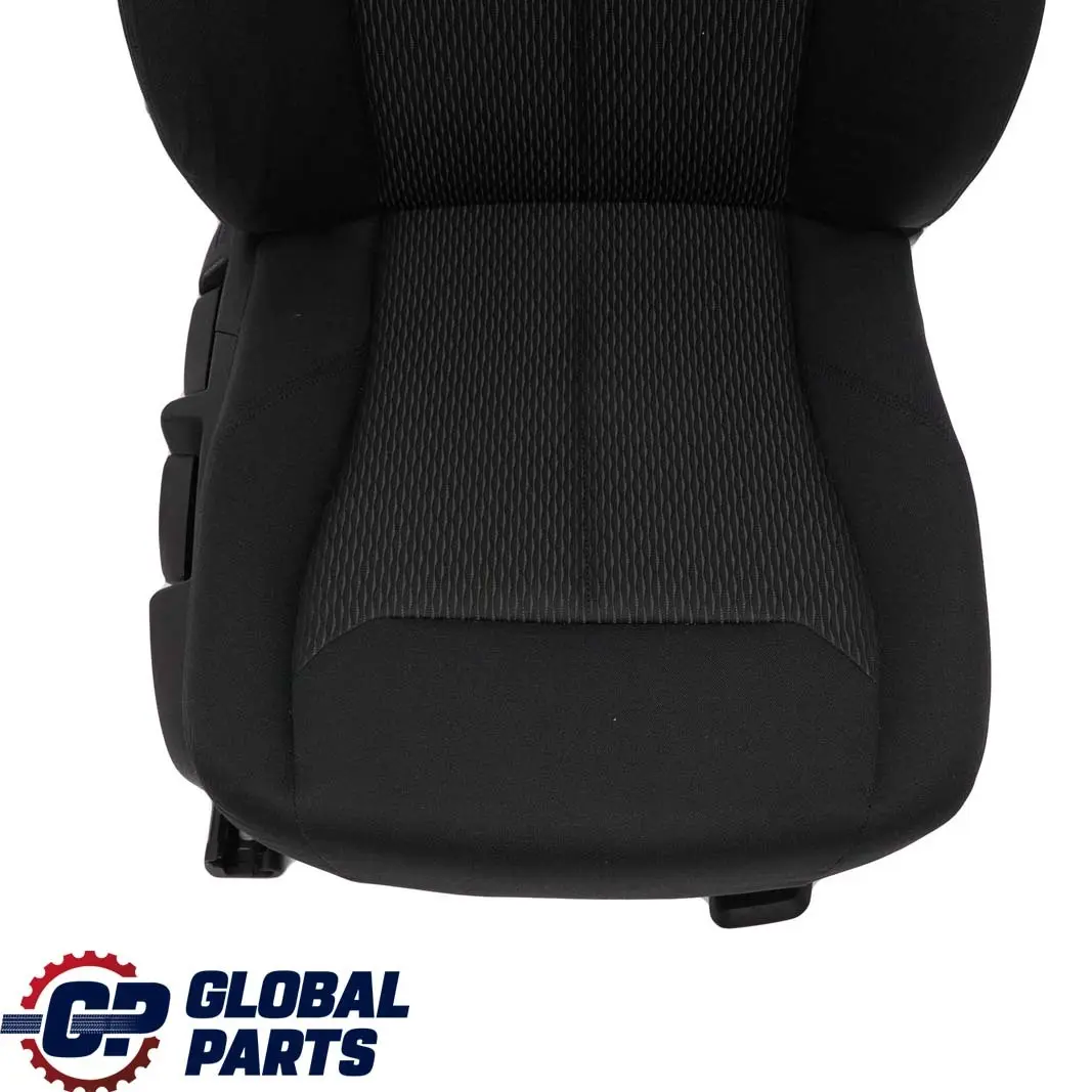 BMW F21 F22 F23 F32 Front Right O/S Seat Cloth Fabric Move / Anthracite Black - SKU 7324230 - Part number 7324230