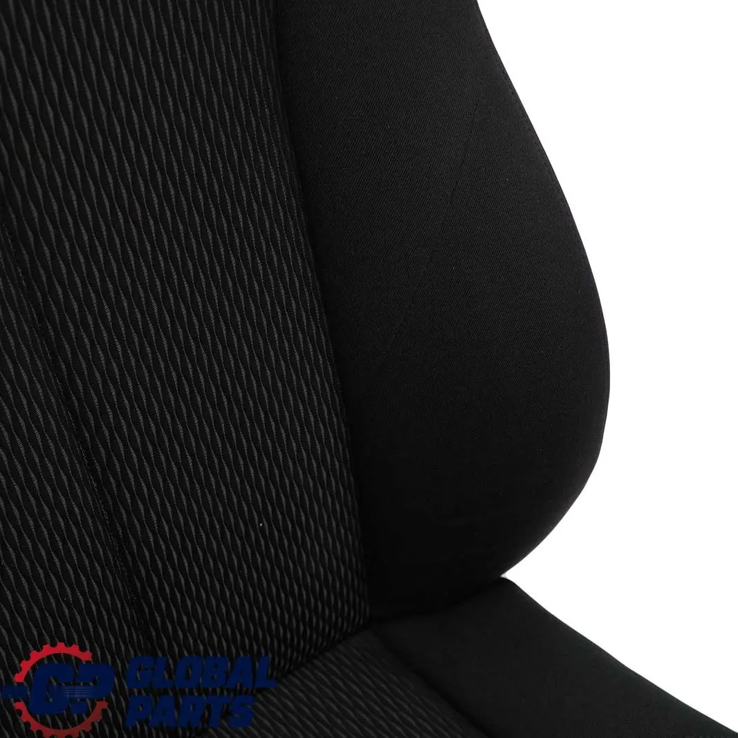 BMW F21 F22 F23 F32 Front Right O/S Seat Cloth Fabric Move / Anthracite Black - SKU 7324230 - Part number 7324230