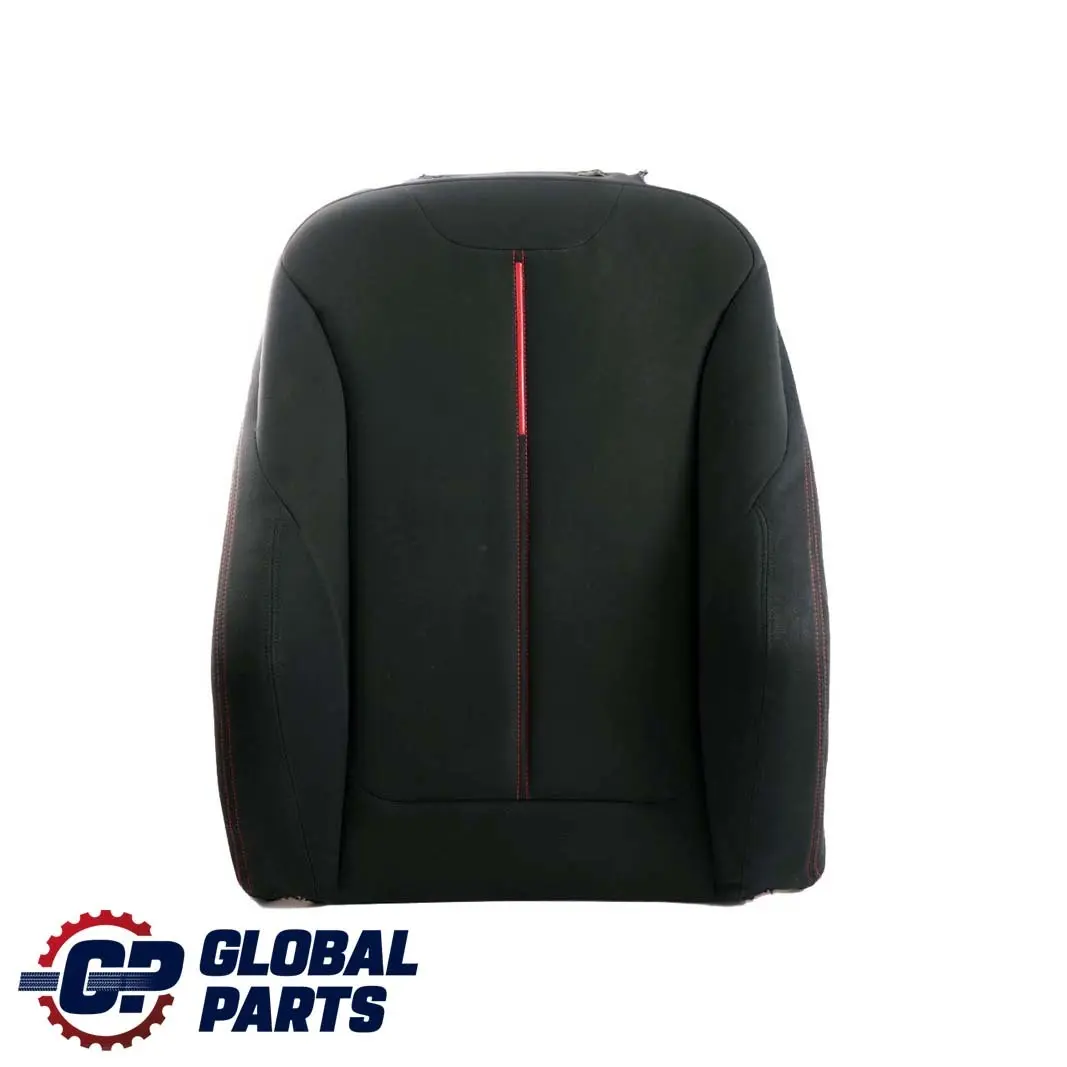 Seat Backrest BMW F21 F22 Front Left N/S Cover Cloth Fabric Antracite Red
