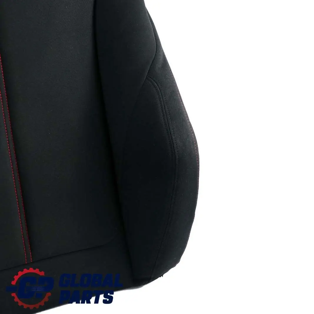 Asiento Delantero Izquierdo Funda Respaldo Tela Antracita Rojo para BMW F21 F22 con número de pieza 7324245 BMW F21 F22 Asiento Delantero Izquierdo Funda Respaldo Tela Antracita Rojo - SKU 7324245-1 - Número de pieza 7324245