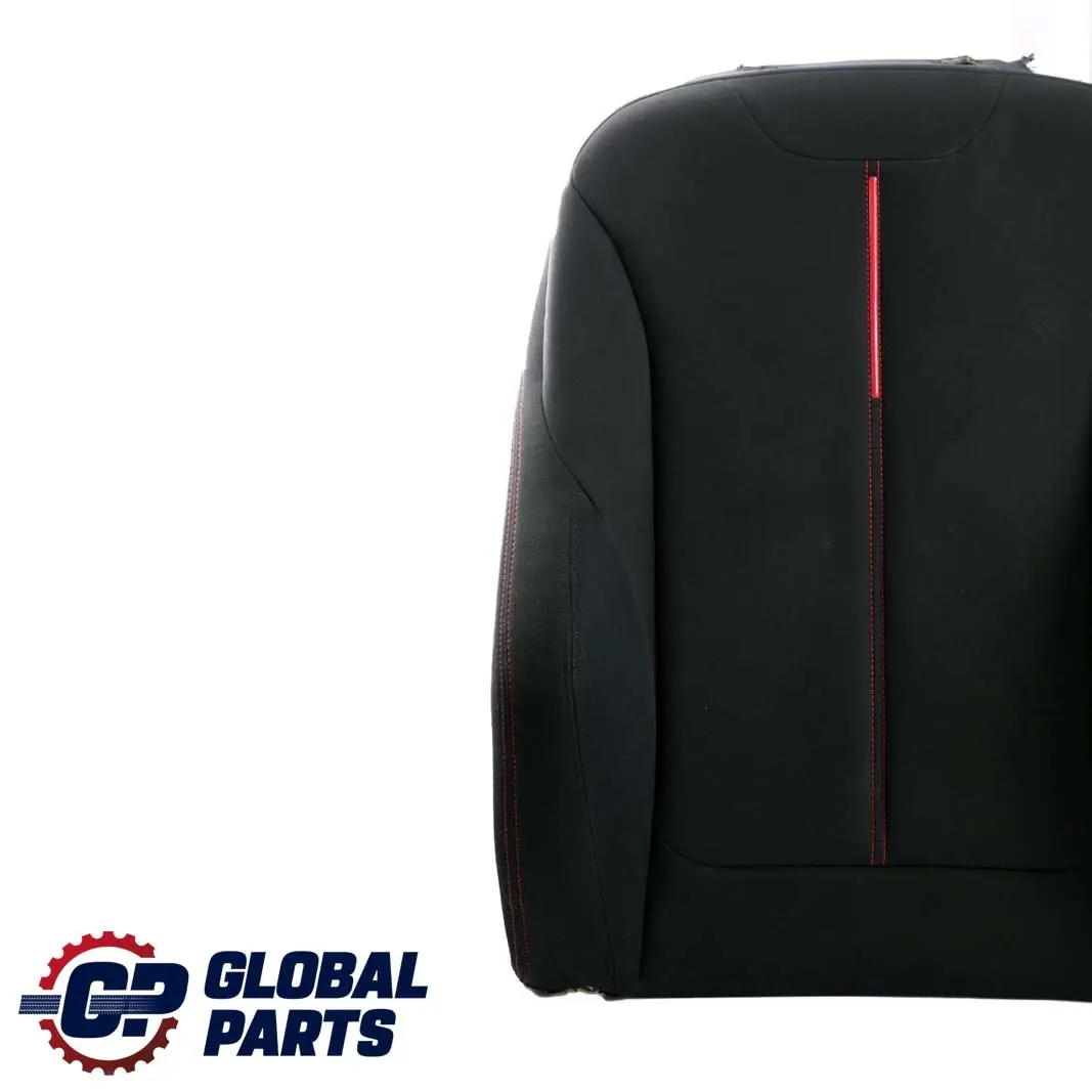 Asiento Delantero Izquierdo Funda Respaldo Tela Antracita Rojo para BMW F21 F22 con número de pieza 7324245 BMW F21 F22 Asiento Delantero Izquierdo Funda Respaldo Tela Antracita Rojo - SKU 7324245-1 - Número de pieza 7324245