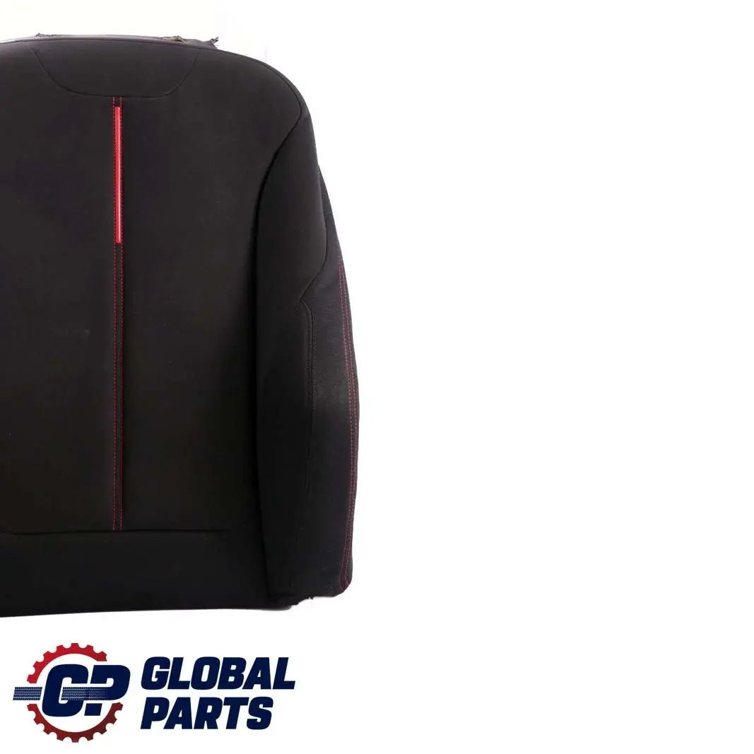 BMW F21 F22 Asiento Delantero Izquierdo Funda Respaldo Tela Antracita Rojo - SKU 7324245-1 - Número de pieza 7324245