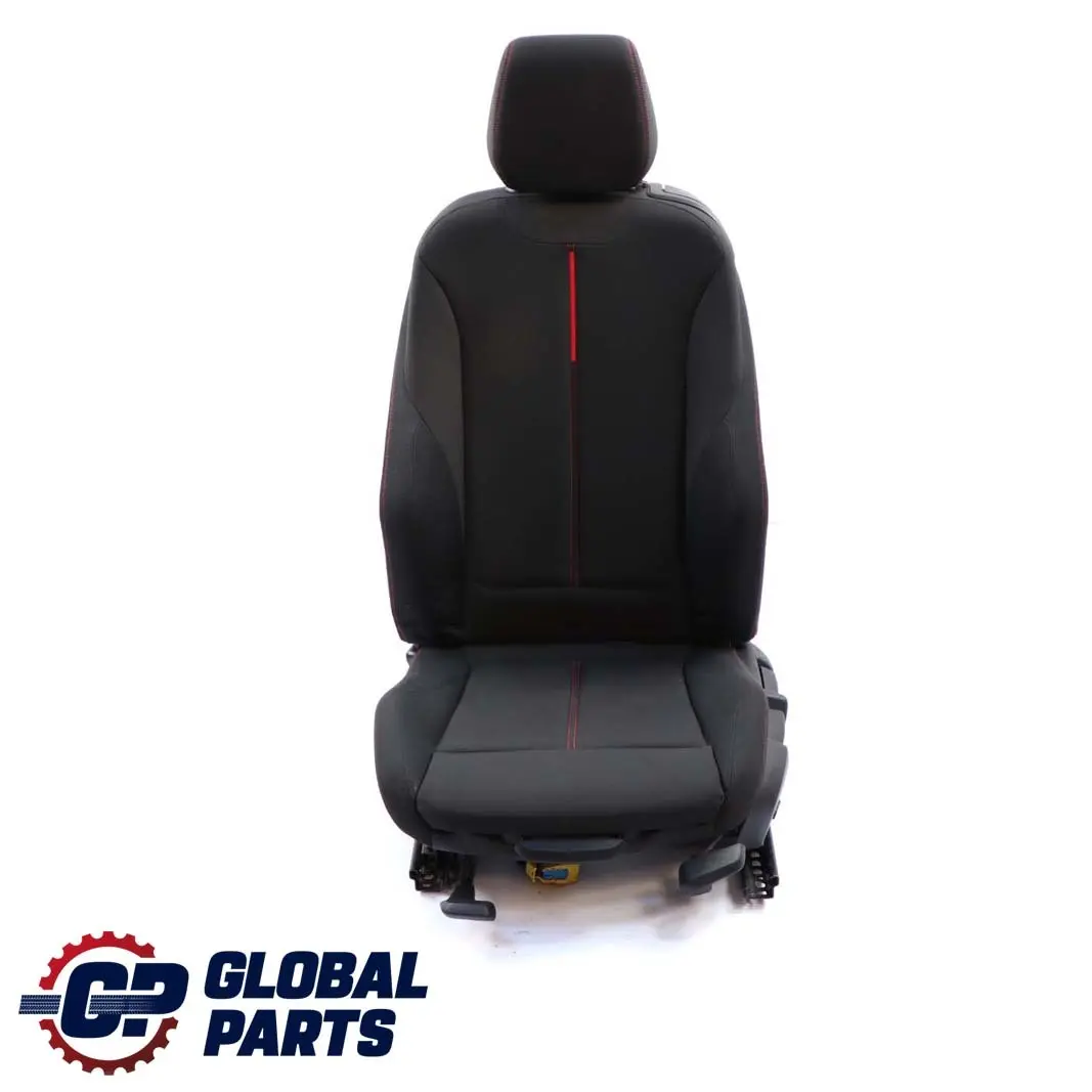 BMW 1 Series F21 Sport Cloth Fabric Track / Anthracite Red Front Left N/S Seat - SKU 7324245 - Part number 7324245
