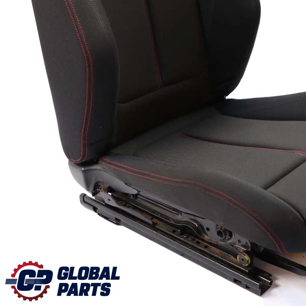 BMW F21 Sport Stoff Track / Anthrazit Rot Vorne Links Sitz - SKU 7324245 - Teilenummer 7324245