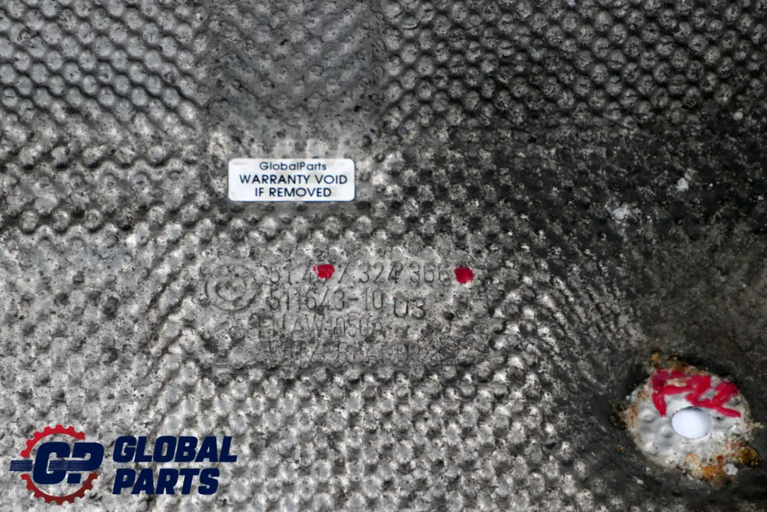 BMW 2 Series F22 F23 Heat Insulation Rear Silencer Panel Cover - SKU 7324366 - Part number 7324366