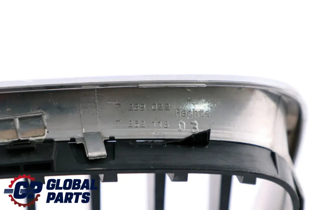 BMW F20 F21 Coperchio Anteriore Trim Destro Cromo Telaio Griglia - SKU 7324390 - Numero di parte 7324390