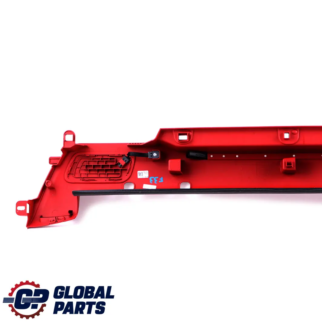 Headrest Partition Trim Grille Cover Panel Red to BMW 4 F33 F83 M4 Rear Seat with Part number 7324995 BMW 4 F33 F83 M4 Rear Seat Headrest Partition Trim Grille Cover Panel Red - SKU 7324995 - Part number 7324995