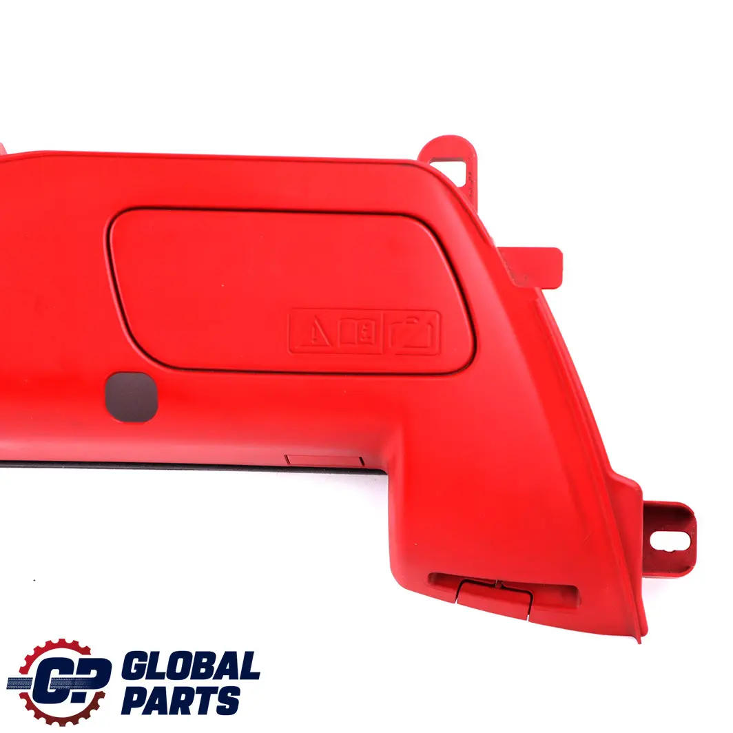 Headrest Partition Trim Grille Cover Panel Red to BMW 4 F33 F83 M4 Rear Seat with Part number 7324995 BMW 4 F33 F83 M4 Rear Seat Headrest Partition Trim Grille Cover Panel Red - SKU 7324995 - Part number 7324995