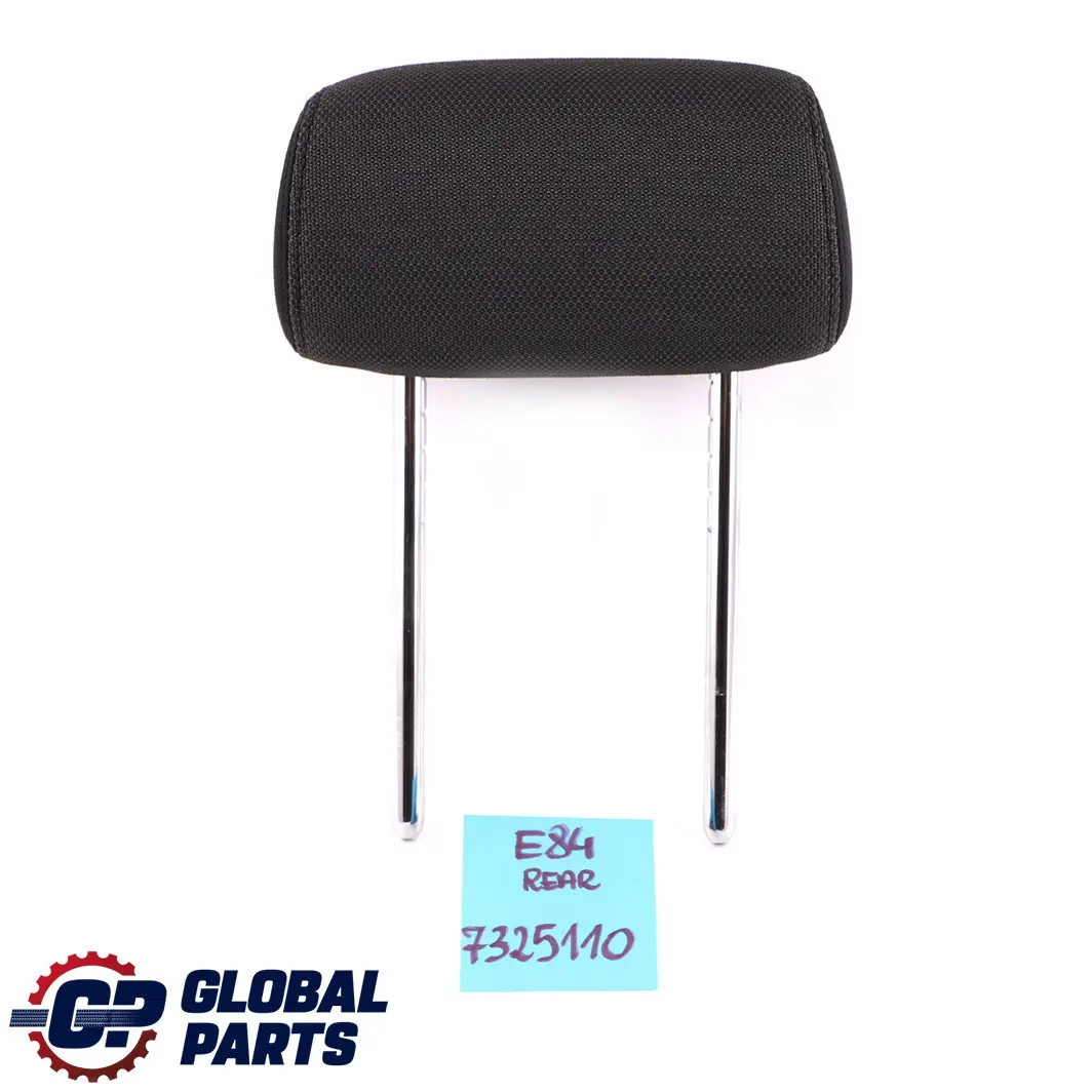 Sedile Posteriore Sinistro Destro Poggiatesta Panno Antracite Mediano per BMW X1 E84 con numero di parte 7325110 BMW X1 E84 Sedile Posteriore Sinistro Destro Poggiatesta Panno Antracite Mediano - SKU 7325110 - Numero di parte 7325110