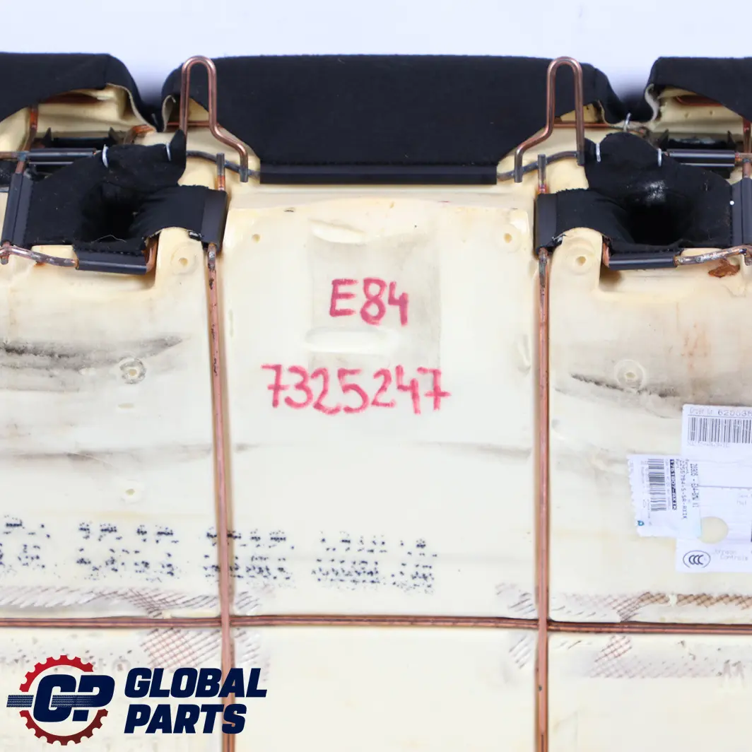 BMW X1 E84 Asiento Trasero Banco Base Tela Mediana Antracita - SKU 7325247 - Número de pieza 7325247