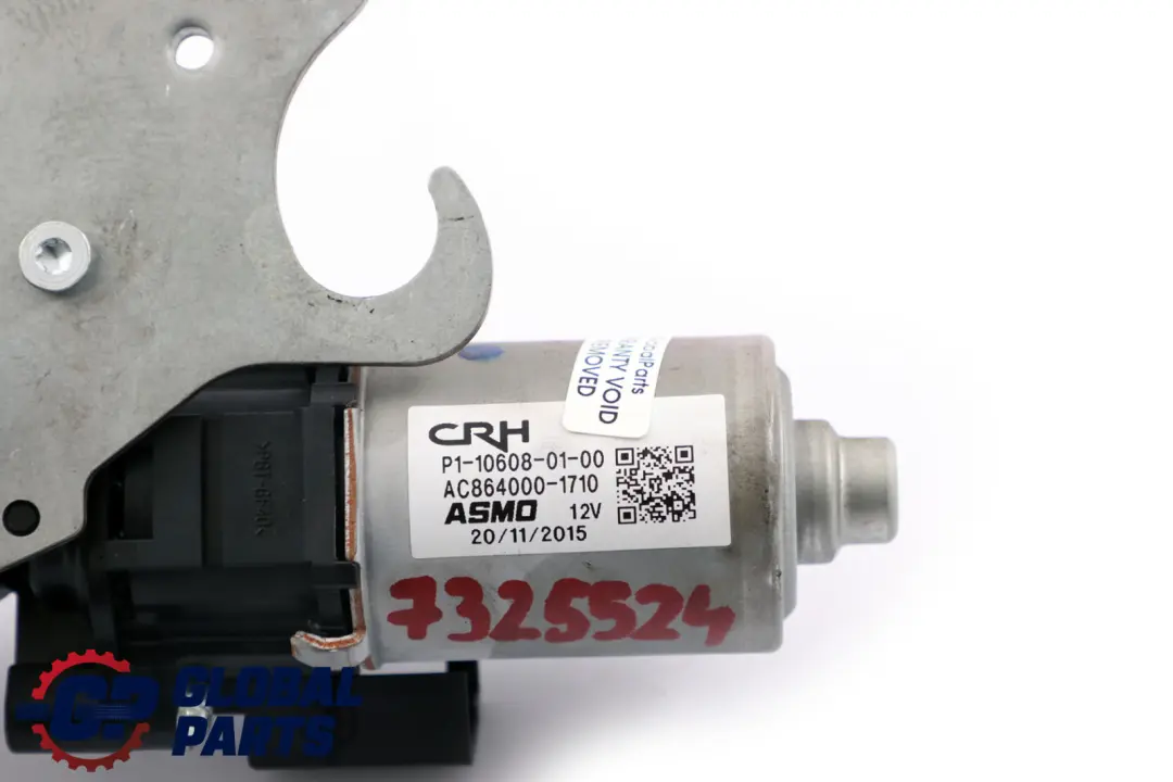 Front Passenger Seat Angle Adjustment Drive Motor to BMW 1 2 3 F20 F22 F30 with Part number 7325524 BMW 1 2 3 F20 F22 F30 Front Passenger Seat Angle Adjustment Drive Motor - SKU 7325524 - Part number 7325524