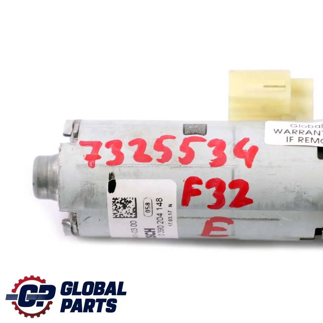 Front Seat Longitudinal Adjustment Engine Actuator Driver to BMW 1 2 4 F21 F22 F32 with Part number 7325534 BMW 1 2 4 F21 F22 F32 Front Seat Longitudinal Adjustment Engine Actuator Driver - SKU 7325534 - Part number 7325534