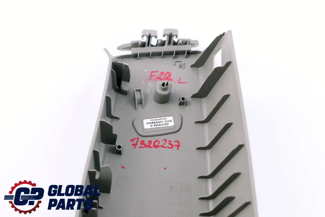 BMW F22 Osłona Obudowa Słupka Lewa 7326249 - SKU 7326257 - Numer Części 7326257